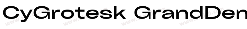 CyGrotesk GrandDemi字体转换 CyGrotesk GrandDemi字体转换